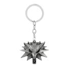 Chaveiro The Witcher 3 Wolf Head para fãs de jogos