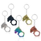 Chaveiro Tiger Head Self Defense Metal Chaveiro Ferramenta de segurança