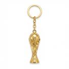 Chaveiro Troféu Futebol Copa do Mundo Dourado 4,5cm