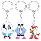 Chaveiro Undertale Sans & Papyrus Characters Skeleton