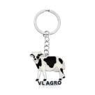 Chaveiro Vaca Leiteira VL Agro Prateado