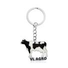 Chaveiro Vaca VL Agro Prateado