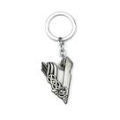 Chaveiro Viking Symbol Design de metal intrincado