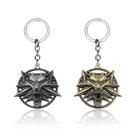 Chaveiro Witcher 3 Geralt White Wolf Emblem Alloy