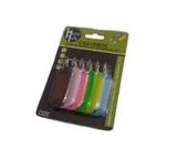 Chaveiros C/ Etiqueta De Identificação - Kit Com 6 Unidades