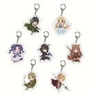 Chaveiros de acrílico Raphatalia e Filolial The Rising of the Shield Hero Chaveiros de acrílico Raphatalia e Filolial The Rising of the Shield Hero