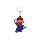 Chaveiros de Borracha Geek Super Mario