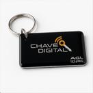 Chaveiros de proximidade tag preto digital agl 13,56 mhz Chaveiros de proximidade tag preto digital agl 13,56 mhz