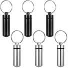 Chaveiros de urna, joias de cremação Tideme para cinzas, 6 peças Chaveiros de urna, joias de cremação Tideme para cinzas, 6 peças