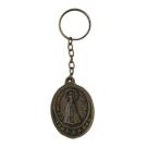 Chaveiros Divino Pai Eterno De Bronze - Mod. 3 Ouro Velho Chaveiros Divino Pai Eterno De Bronze - Mod. 3 Ouro Velho