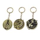 Chaveiros Game of Thrones Metal Dragon Lion Eagle Design