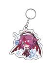 Chaveiros Genshin Impact Acrílico Chibi Anime Pingente Diversos Personagens