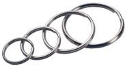 Chaveiros Hillman 701288 Sorted Split Silver Metallic, pacote com 4 Chaveiros Hillman 701288 Sorted Split Silver Metallic, pacote com 4