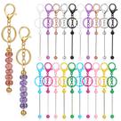 Chaveiros Roctee 22 peças de metal bordável 14,8 cm multicolorido