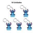 Chaveiros Stitch com Nome Personalizado 3D Presente Infantil e Lembrancinha de Aniversário