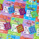 Chaveiros Tic Tac Toe - Pacote com 20 Unidades para Crianças
