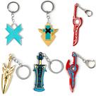 Chaveiros Xenoblade Chronicles Weapon Rex, Nia, Pyra Metal Chaveiros Xenoblade Chronicles Weapon Rex, Nia, Pyra Metal