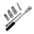 Chaves de Vela Universal Catraca Automotivo 16mm 18mm 21mm Kit C/ 6 peças Sextavada Aço Original