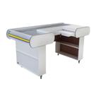 Check Out 180 Branco Artlux Corredor Inox Padrão F Amarelo