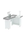 Check Out Flex L 1,30m Com Kit Automação Amapá Branco
