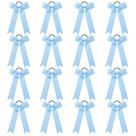 Cheer Bows DEEKA Light Blue Collegiate Style para meninas x16