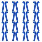 Cheer Bows DEEKA Royal Blue 16 peças para meninas de estilo universitário