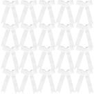 Cheer Bows Hipcheer Collegiate Style 20 unidades branca