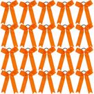 Cheer Bows Hipcheer Collegiate Style para meninas Orange x20
