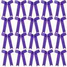Cheer Bows Hipcheer Collegiate Style Purple para meninas x20