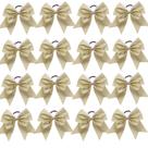 Cheer Hair Bows Hipcheer Glitter Gold para meninas 16 unidades