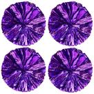 Cheerleader Pom Poms Hlonon Sports Dance Plastic Roxo 50g