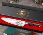 Chef Knife Funistree Best Uncle Ever 20 cm em aço inoxidável alemão