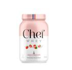 Chef Whey (907g) - Sabor: Morango com Chantilly