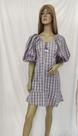 Chemise xadrez fúcsia