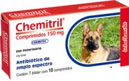 Chemitril 150mg para Cães Chemitec 10 comprimidos