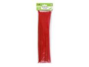 Chenille Stems Krafty Kids GC024L vermelho 6 mm x 30 cm 40 peças