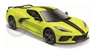 Chevrolet Corvette Stingray 2020 Amarelo Maisto 1/24