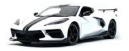 Chevrolet Corvette Stingray Coupe 2020 Branco 1:18 Maisto