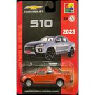 Chevrolet Picape S10 CKS Toys Die Cast - Real Riders (pneus de borracha) Produto Oficial Licenciado GM Original 1magnus -