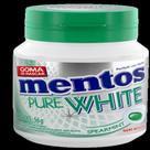Chicle mentos pure white spearmint 56g perfetti