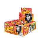 Chiclete buzzy chaves sabor tutti frutti com 100 unidades 400g