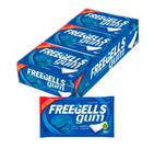 Chiclete freegells hortelã com 15 unidades
