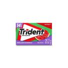 Chiclete Melancia 25,2g Embalagem Econômica 14 Unidades Trident
