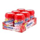 Chiclete Mentos Pote Purefresh Morango 56g C/ 6unid