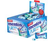 Chiclete Mentos Pure Fresh Mint e Winter Green Display com 60 Unidades