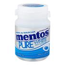 Chiclete Mentos Pure White 56g Menta