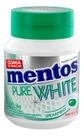 Chiclete Mentos Pure White Spearmint Sem Açúcar Pote 56g
