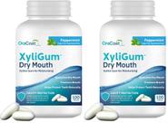 Chiclete Oracoat XyliGum Hortelã Sem Açúcar 200 unidades