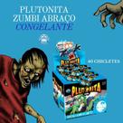 Chiclete Plutonita Zumbi Congelante Limão/Mentol Sem Glúten