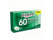 Chiclete Trident 60 Minutes Spearmint Importado 20g